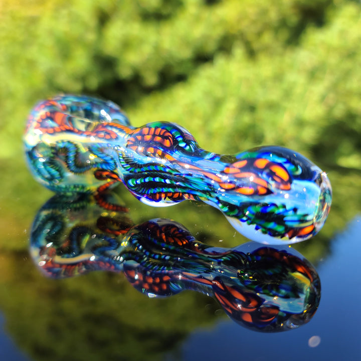 Color Inside Out Maria Spoon Glass Pipe Tiny Mike   