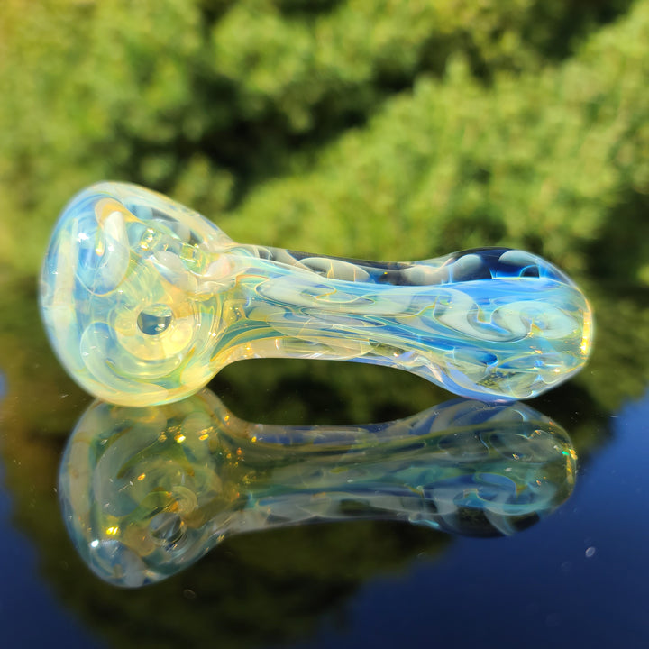 Ghost Flame Pipe Glass Pipe Tiny Mike   