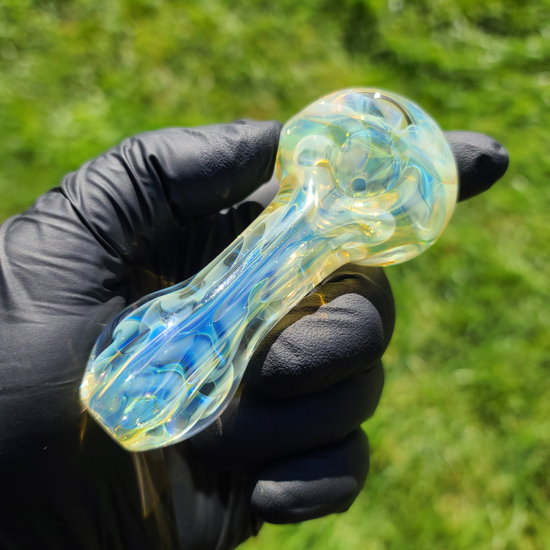 Ghost Flame Pipe Glass Pipe Tiny Mike   