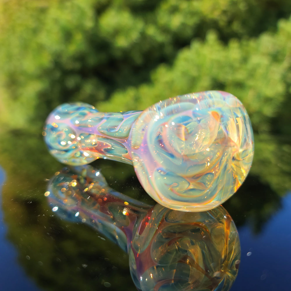 Ghost Flame Pipe Glass Pipe Tiny Mike   