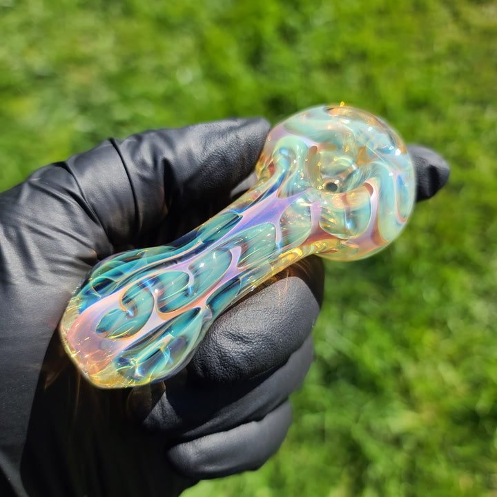 Ghost Flame Pipe Glass Pipe Tiny Mike   