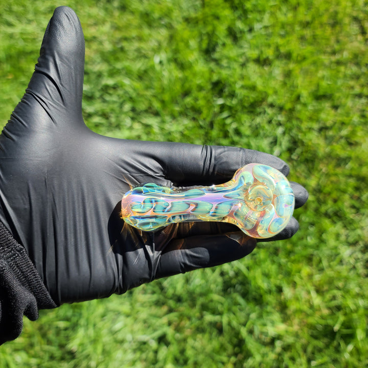 Ghost Flame Pipe Glass Pipe Tiny Mike   