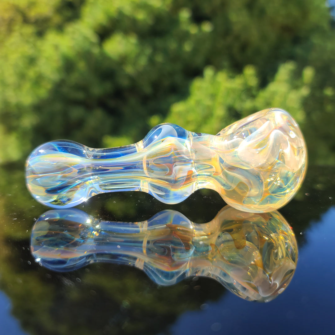Ghost Flame Maria Pipe Glass Pipe Tiny Mike   