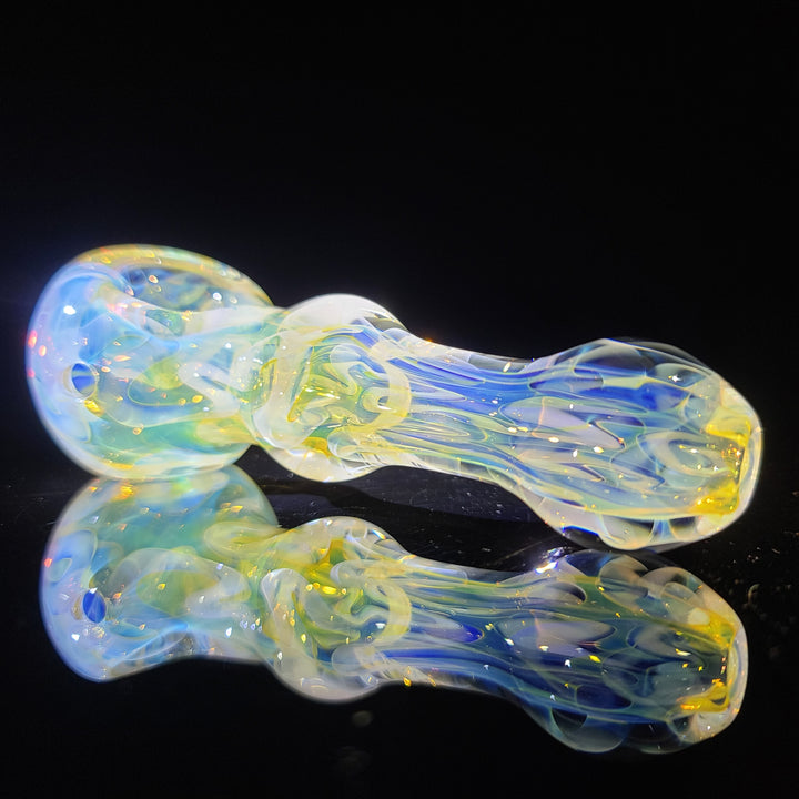 Large Ghost Flame Maria Pipe Glass Pipe Tiny Mike   
