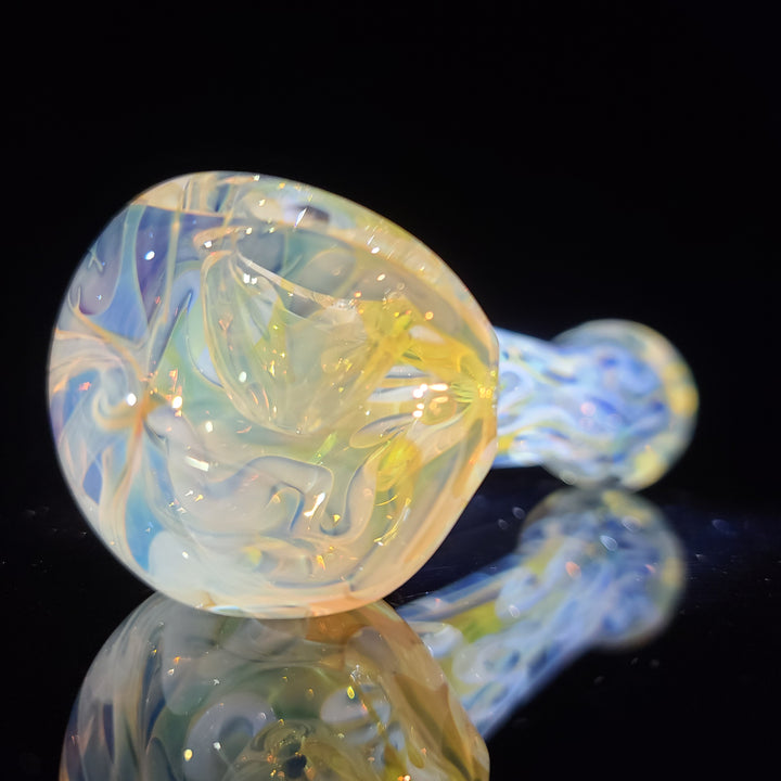 Large Ghost Flame Pipe Glass Pipe Tiny Mike   