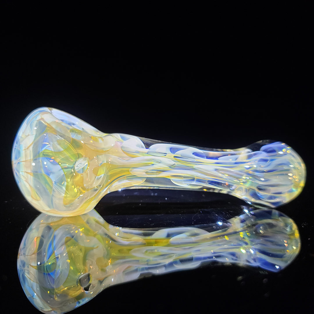 Large Ghost Flame Pipe Glass Pipe Tiny Mike   