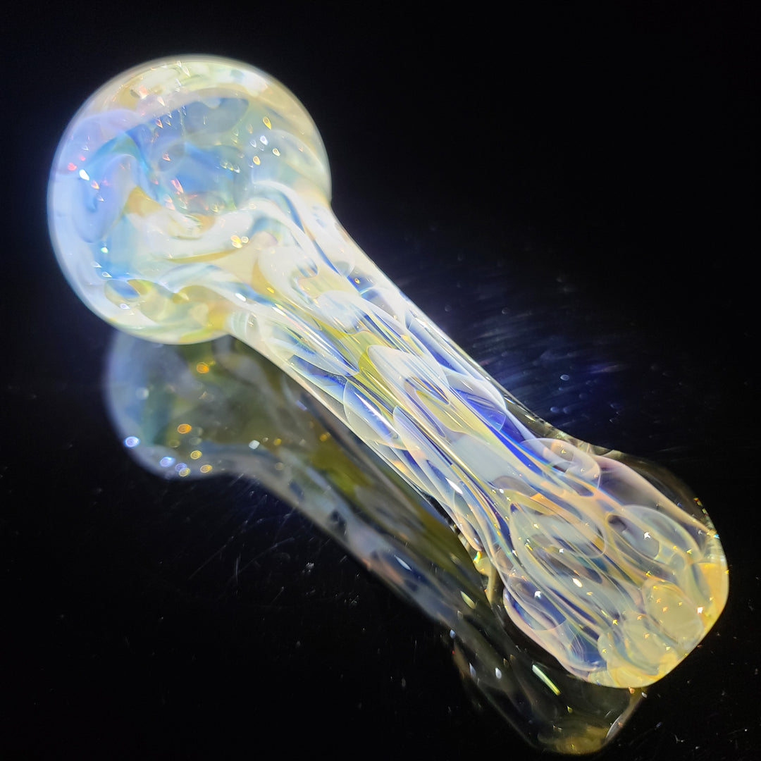 Large Ghost Flame Pipe Glass Pipe Tiny Mike   