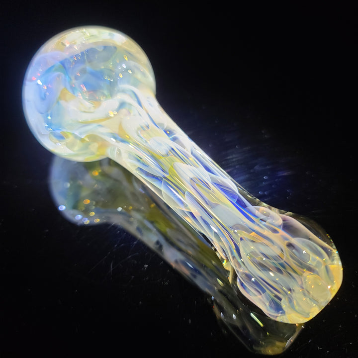 Large Ghost Flame Pipe Glass Pipe Tiny Mike   