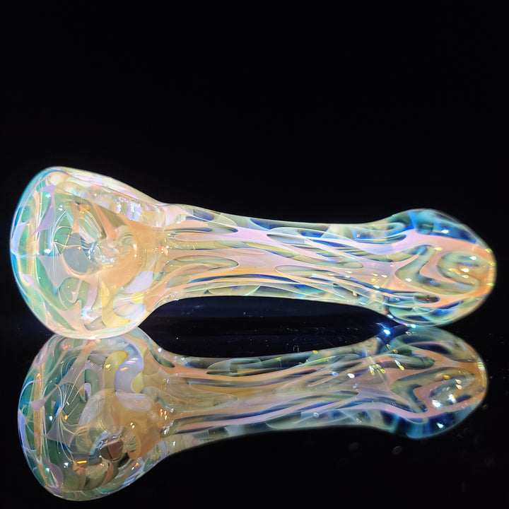 Large Ghost Flame Pipe Glass Pipe Tiny Mike   