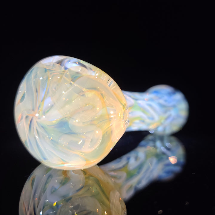 Large Ghost Flame Pipe Glass Pipe Tiny Mike   