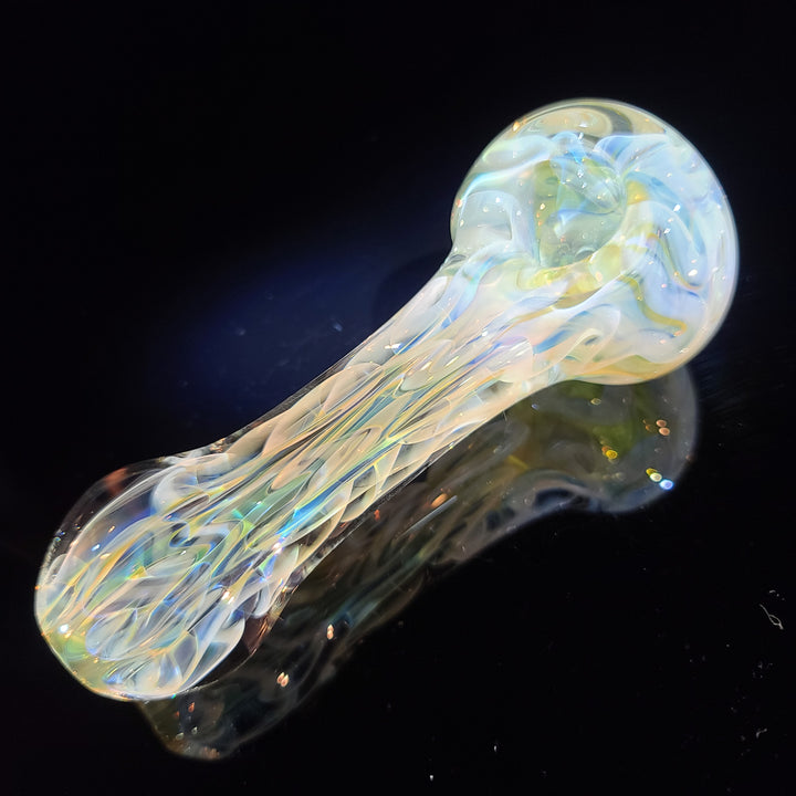 Large Ghost Flame Pipe Glass Pipe Tiny Mike   