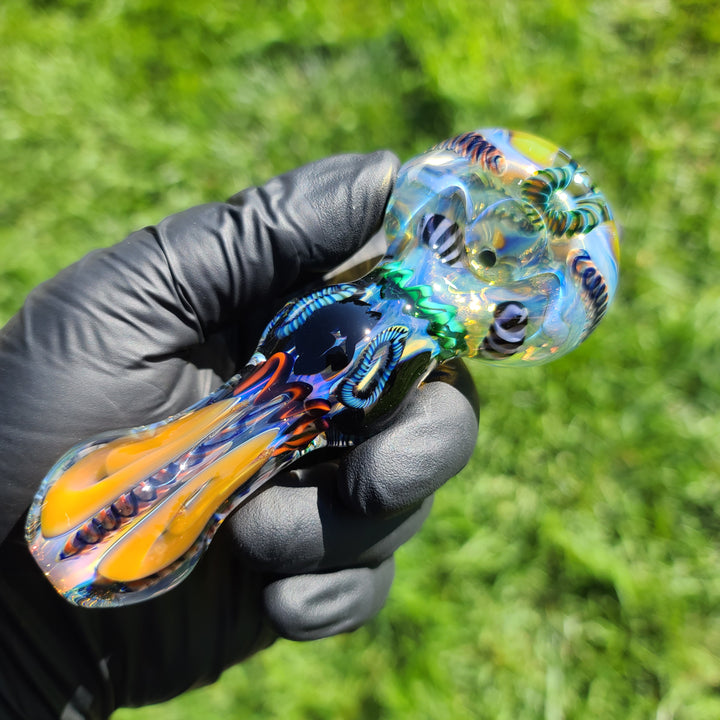 Super Chunky Inside Out Maria Spoon Glass Pipe Tiny Mike   