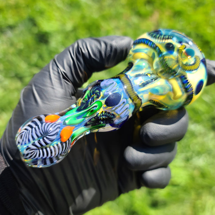 Super Chunky Inside Out Maria Spoon Glass Pipe Tiny Mike   