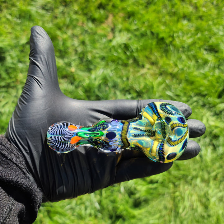 Super Chunky Inside Out Maria Spoon Glass Pipe Tiny Mike   