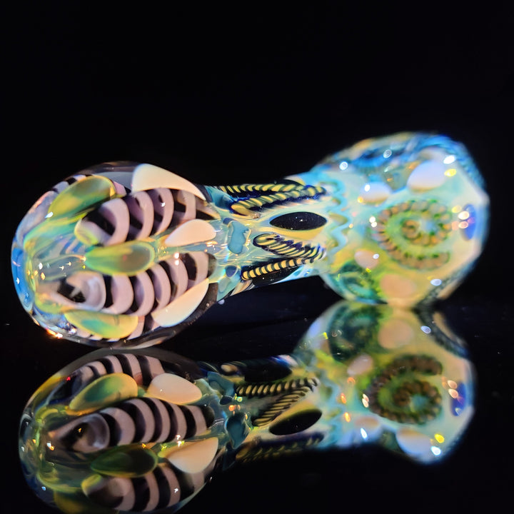 Super Chunky Inside Out Spoon Glass Pipe Tiny Mike   
