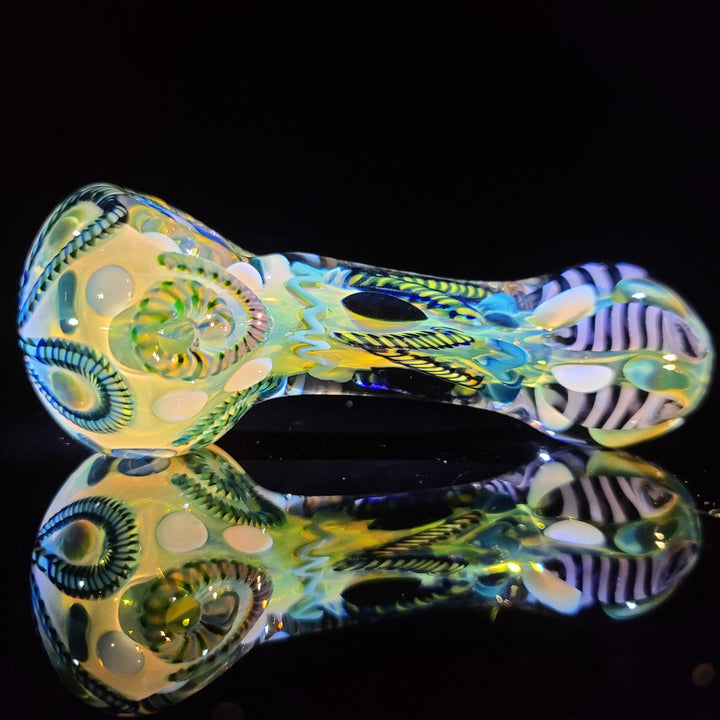 Super Chunky Inside Out Spoon Glass Pipe Tiny Mike   