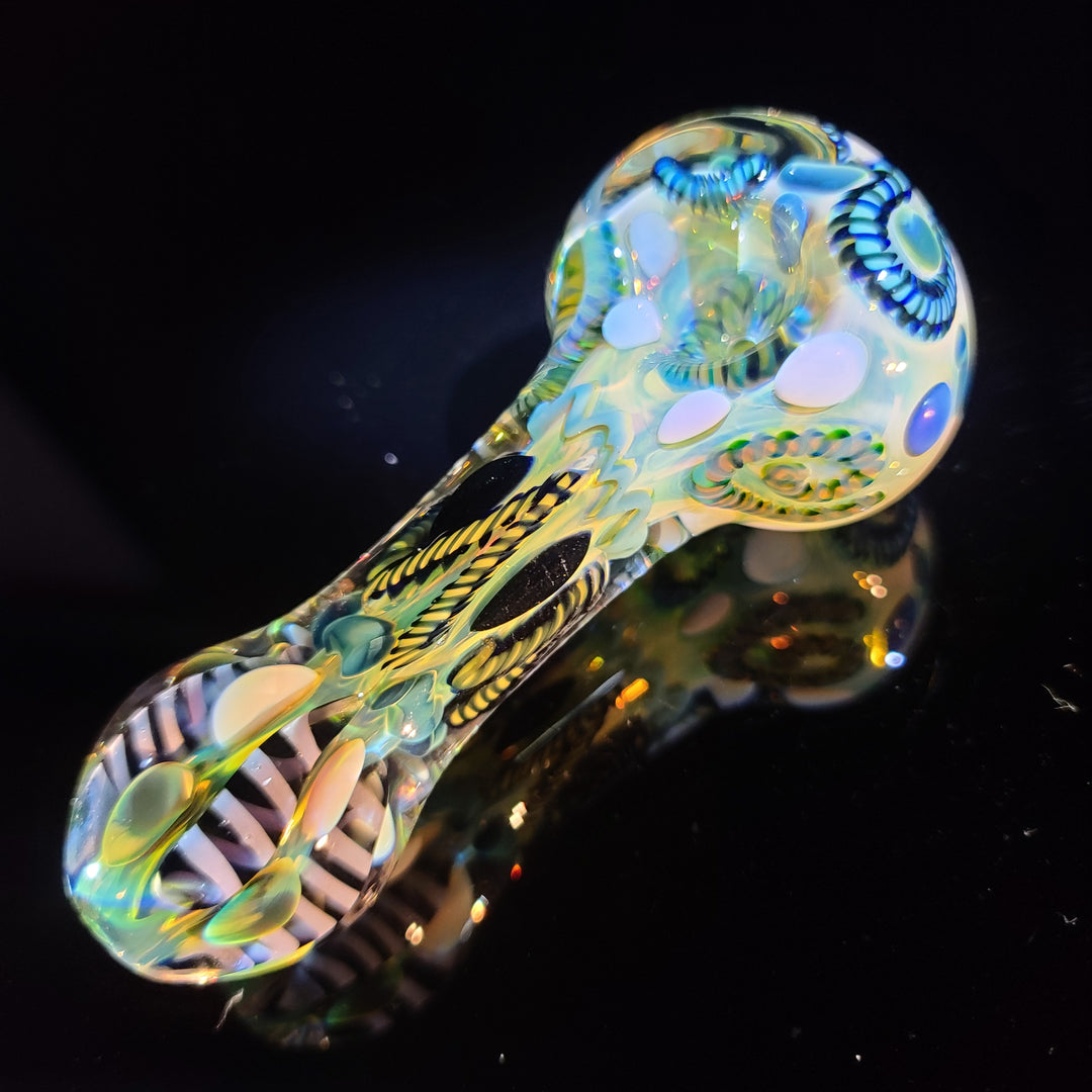 Super Chunky Inside Out Spoon Glass Pipe Tiny Mike   