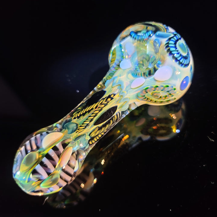 Super Chunky Inside Out Spoon Glass Pipe Tiny Mike   