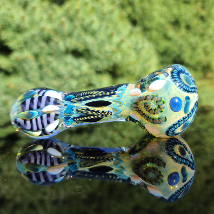 Super Chunky Inside Out Spoon Glass Pipe Tiny Mike   