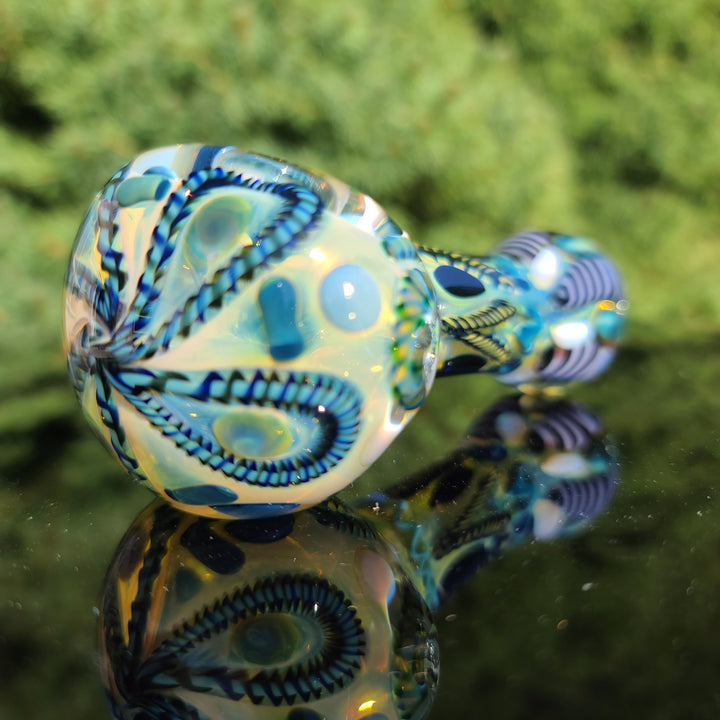 Super Chunky Inside Out Spoon Glass Pipe Tiny Mike   