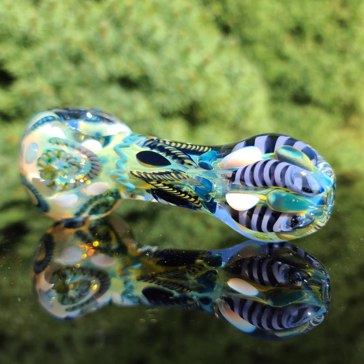 Super Chunky Inside Out Spoon Glass Pipe Tiny Mike   