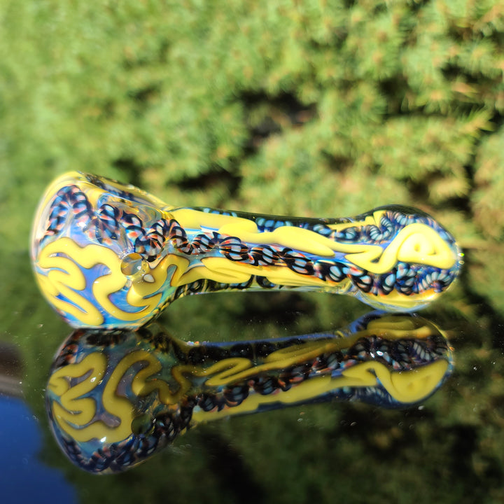 Super Chunky Inside Out Spoon Glass Pipe Tiny Mike   