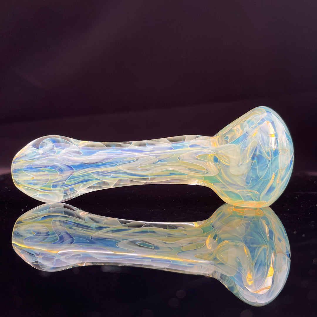 Large Ghost Flame Pipe Glass Pipe Tiny Mike   
