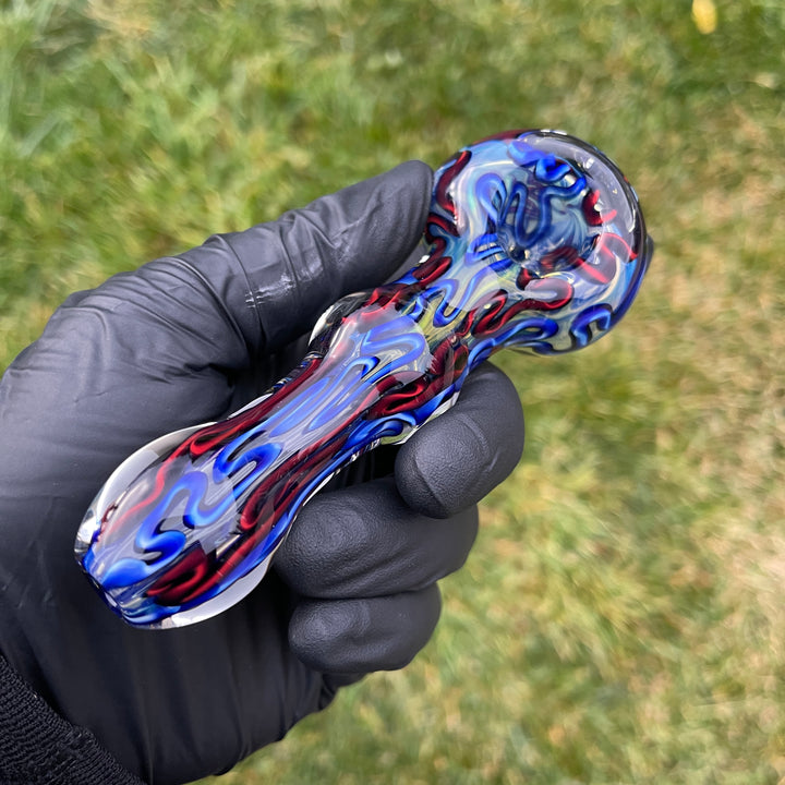 Super Chunky Inside Out Maria Spoon Glass Pipe Tiny Mike   
