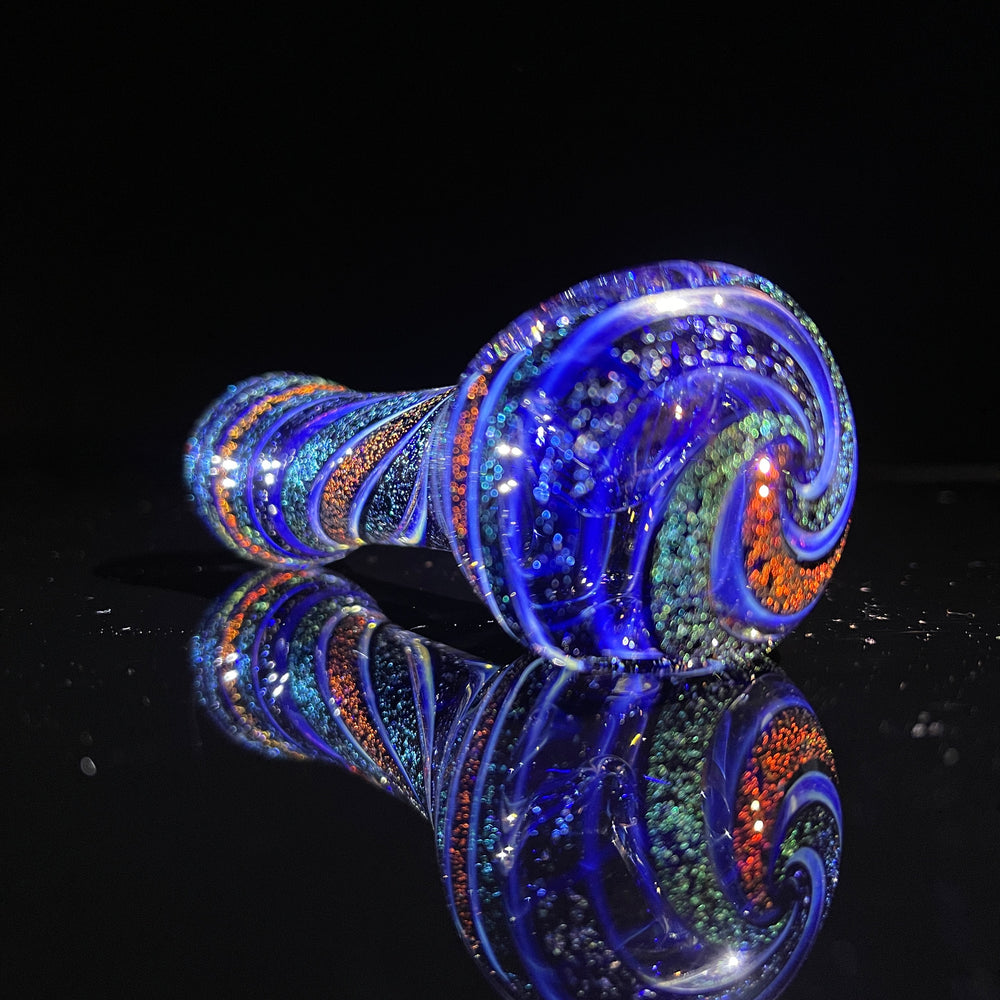 Dichro 4 Strip Pipe Glass Pipe Tiny Mike   