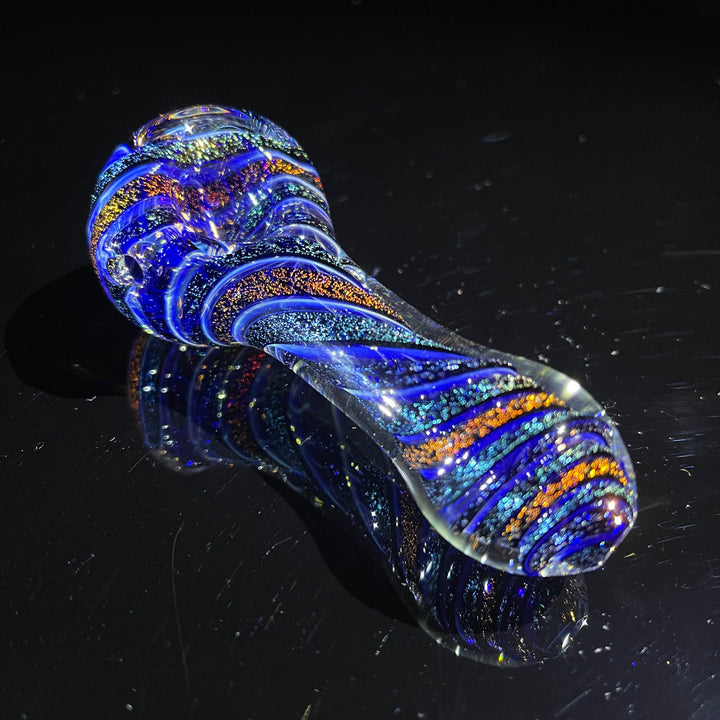 Dichro 4 Strip Pipe Glass Pipe Tiny Mike   