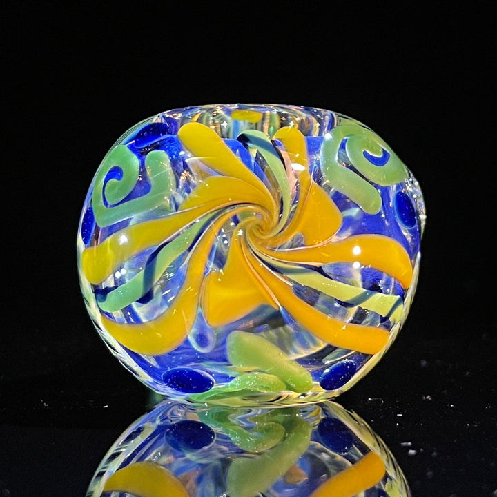 Color Inside Out Spoon Glass Pipe Tiny Mike   