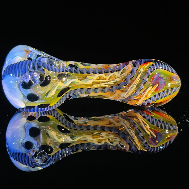 Color Inside Out Spoon Glass Pipe Tiny Mike   