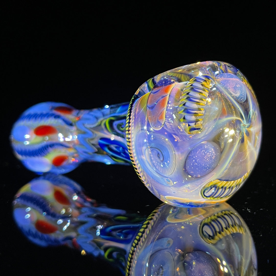 Super Chunky Inside Out Spoon Glass Pipe Tiny Mike   