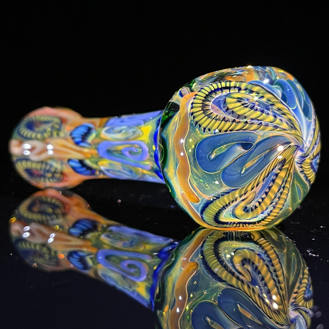 Super Chunky Inside Out Spoon Glass Pipe Tiny Mike   