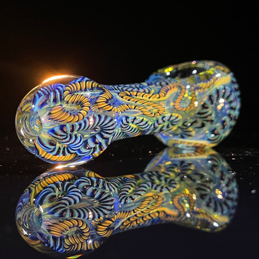 Super Chunky Inside Out Spoon Glass Pipe Tiny Mike   