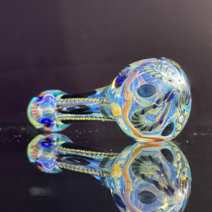 Super Chunky Inside Out Spoon Glass Pipe Tiny Mike   
