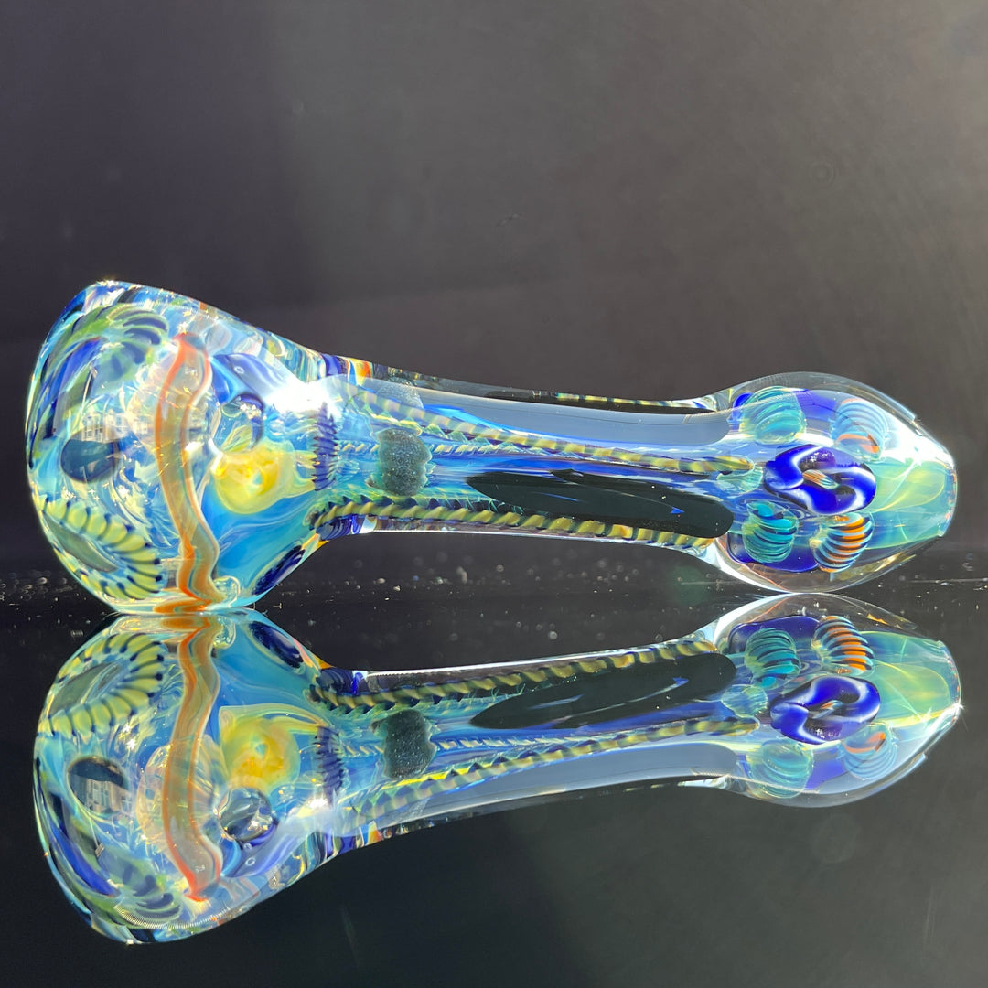 Super Chunky Inside Out Spoon Glass Pipe Tiny Mike   