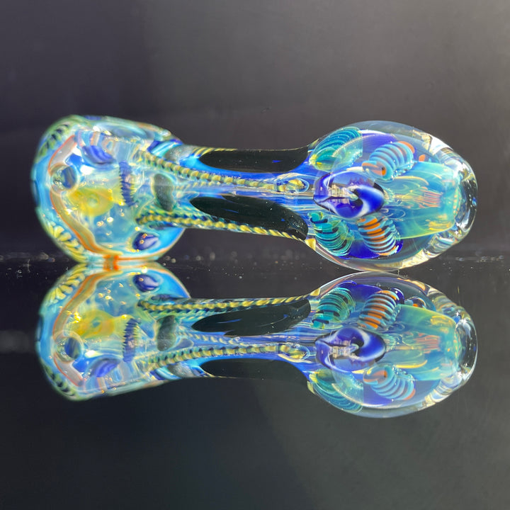 Super Chunky Inside Out Spoon Glass Pipe Tiny Mike   