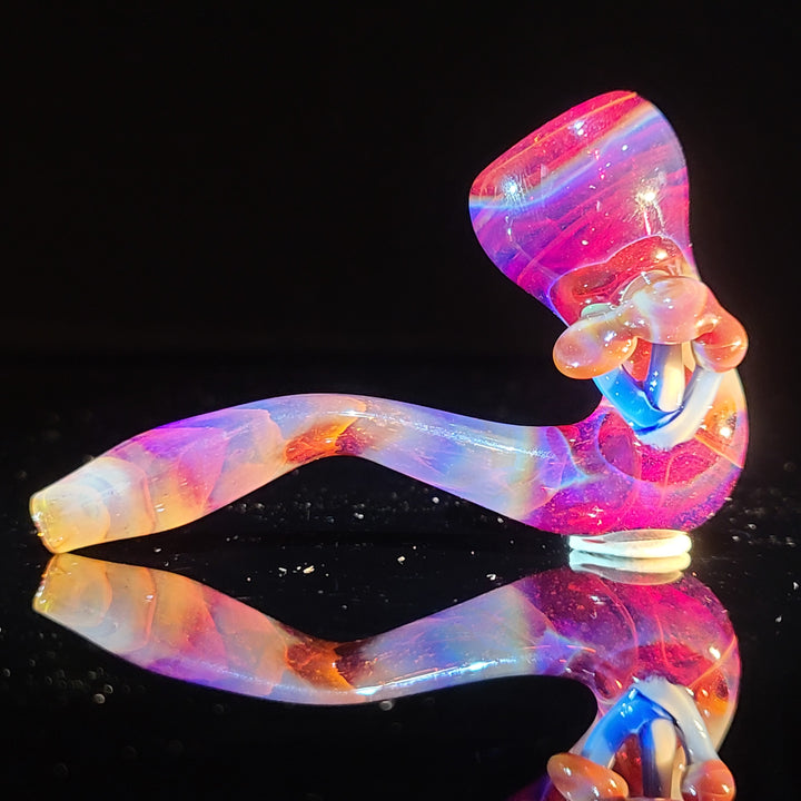 Mushroom Sherlock Glass Pipe Updog Glass   