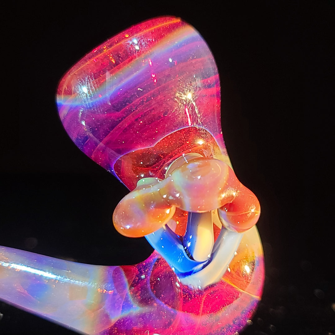 Mushroom Sherlock Glass Pipe Updog Glass   