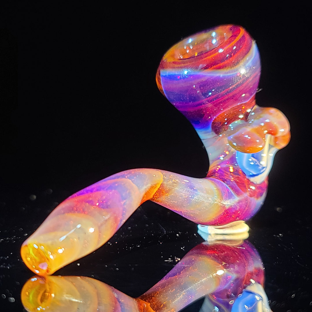 Mushroom Sherlock Glass Pipe Updog Glass   