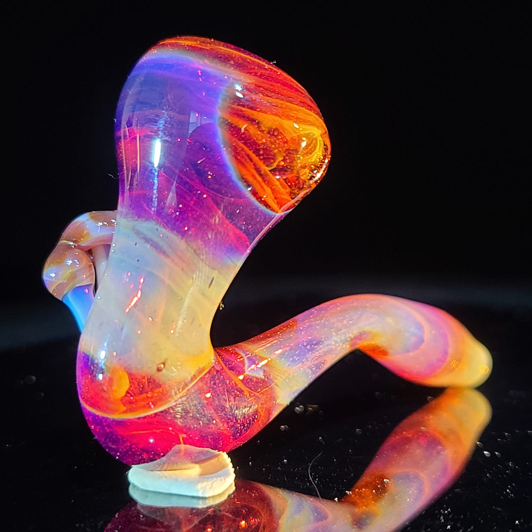 Mushroom Sherlock Glass Pipe Updog Glass   