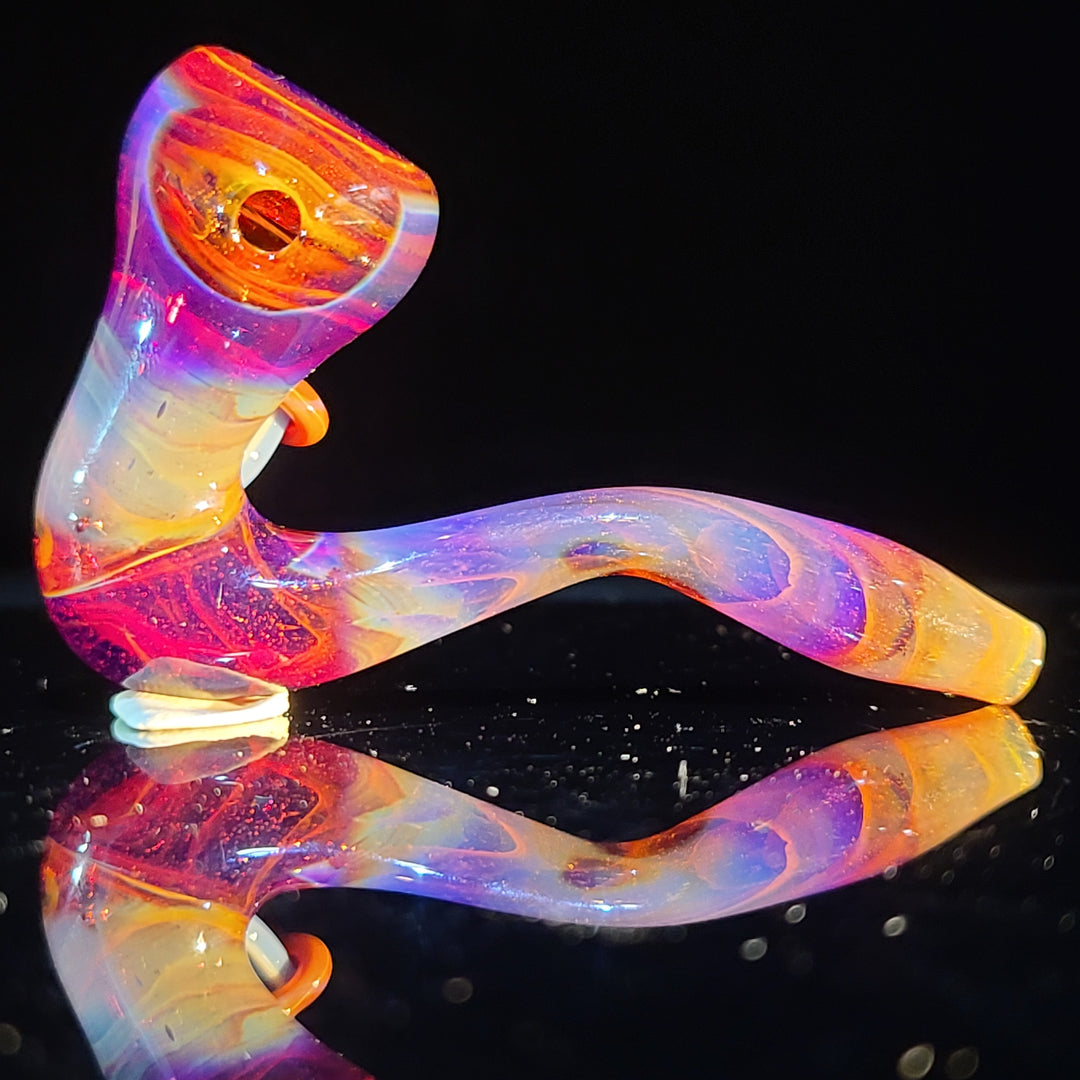 Mushroom Sherlock Glass Pipe Updog Glass   