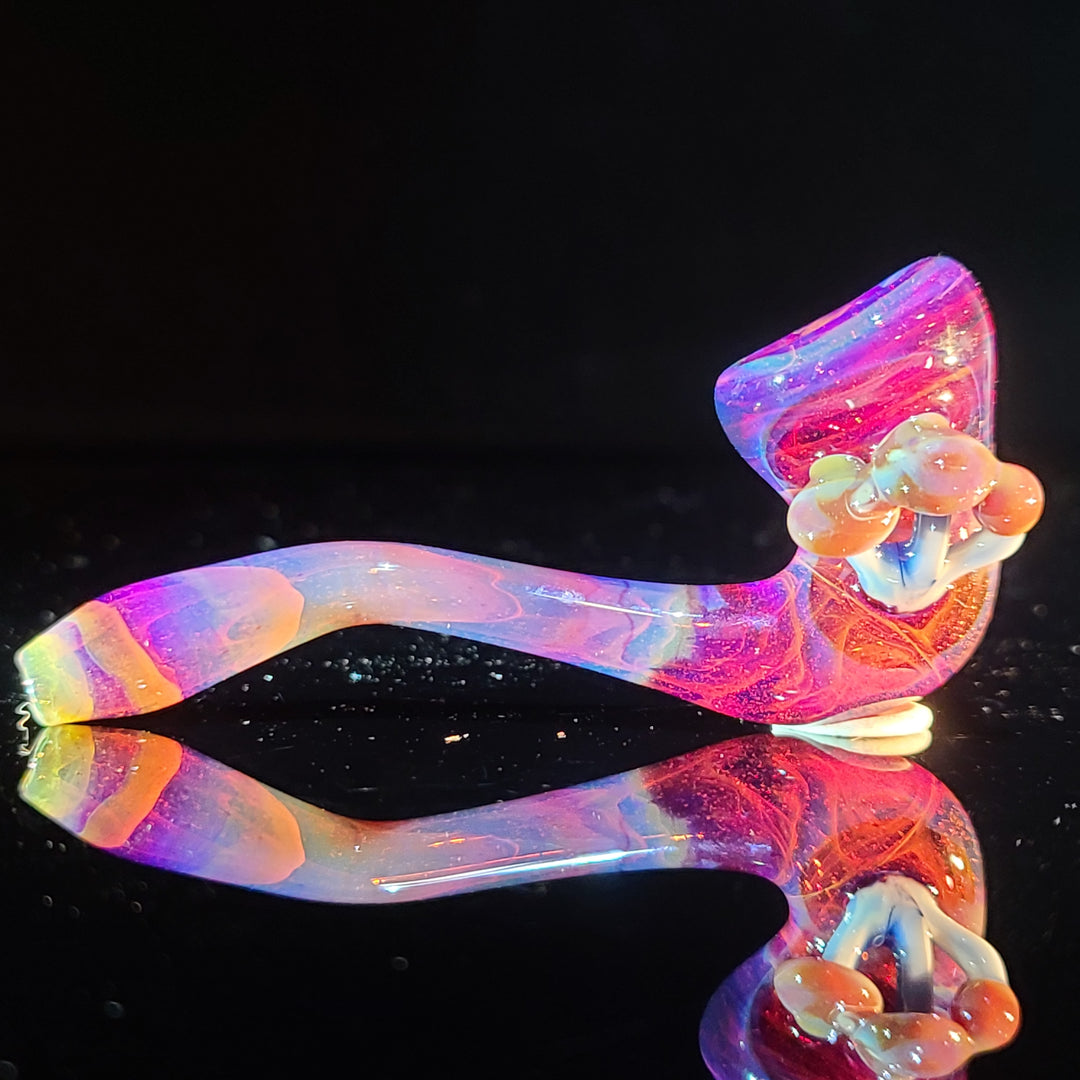 Mushroom Sherlock Glass Pipe Updog Glass   