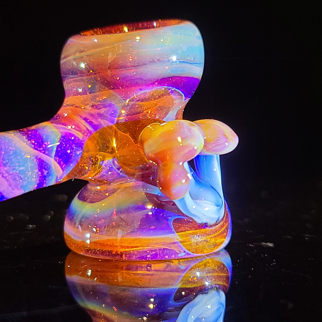 Mushroom Hammer Glass Pipe Updog Glass   