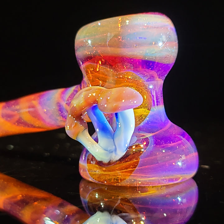 Mushroom Hammer Glass Pipe Updog Glass   