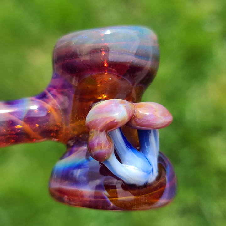 Mushroom Hammer Glass Pipe Updog Glass   