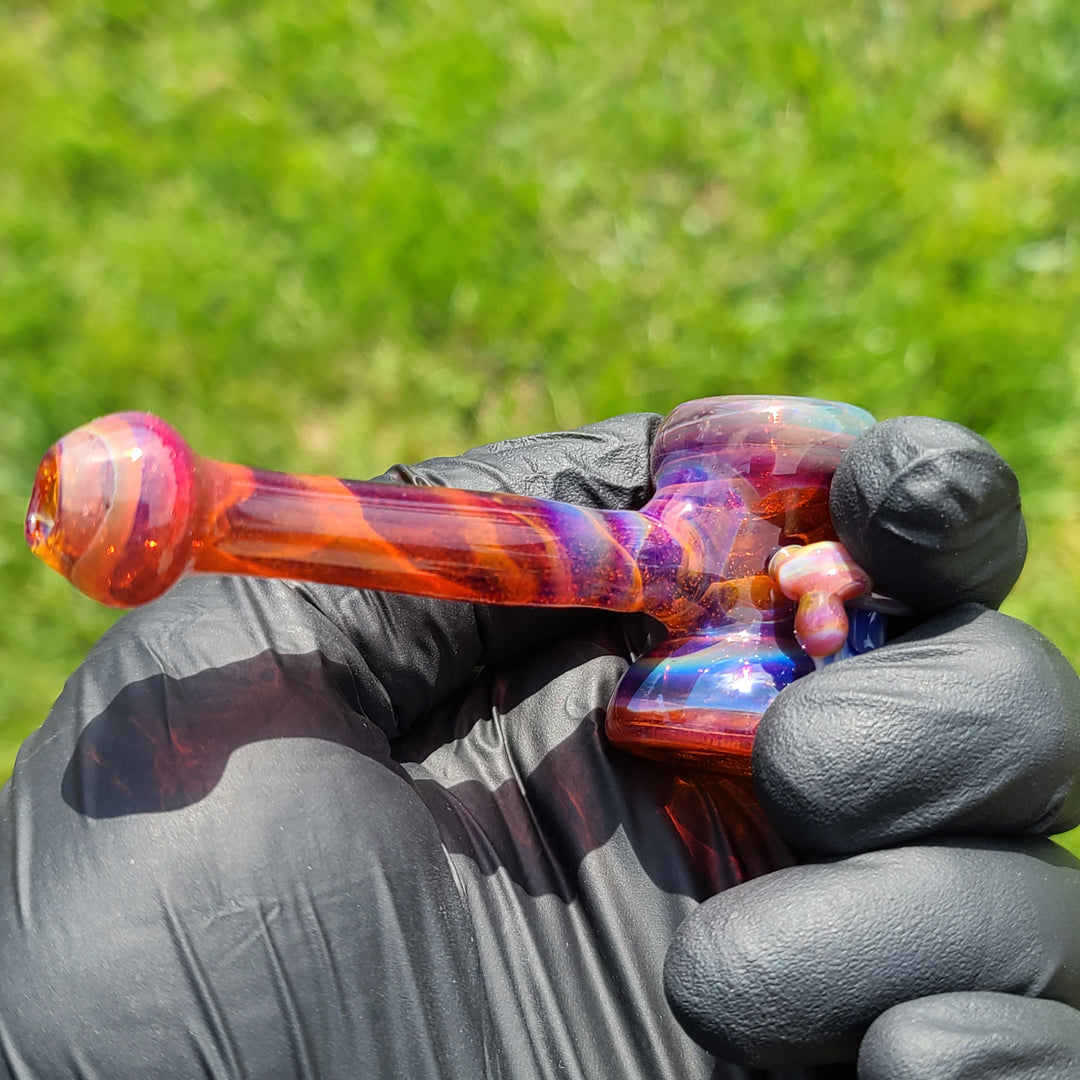 Mushroom Hammer Glass Pipe Updog Glass   