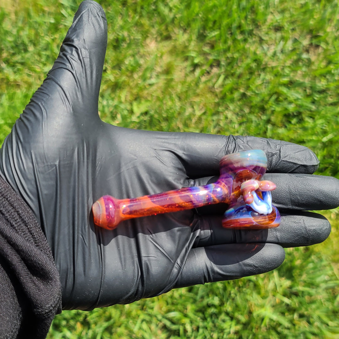 Mushroom Hammer Glass Pipe Updog Glass   