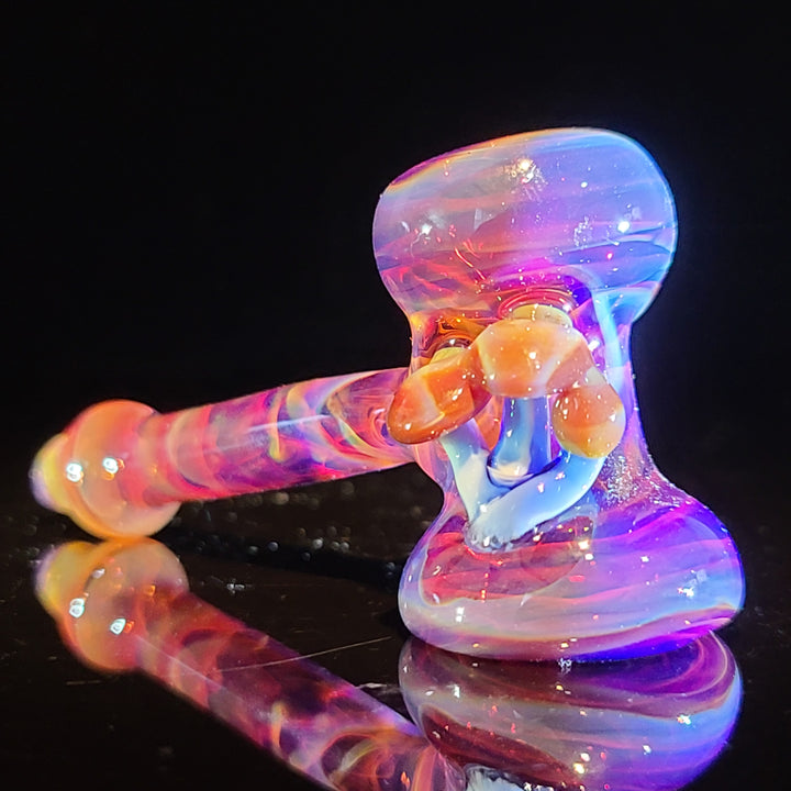 Mushroom Hammer Glass Pipe Updog Glass   